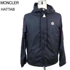 モンクレール MONCLER HATTAB スプリング ジャケット メンズ  ジップパーカー ウインドブレーカー 775/ネイビー｜pre-ma