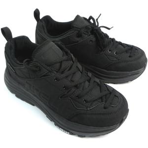 【サイズ限定セール / US7-25cm】TELIC テリック トレッキングシューズ ALLROADS BLACK メンズ スニーカー 登山 厚底 幅広 ブラック