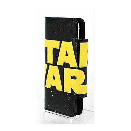 STAR WARS スター・ウォーズ マルチ対応 フリップカバー Mサイズ STW-34B / ロゴ