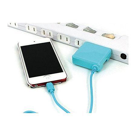 ライトニング対応 AC充電器 LTG-03BL / ブルー