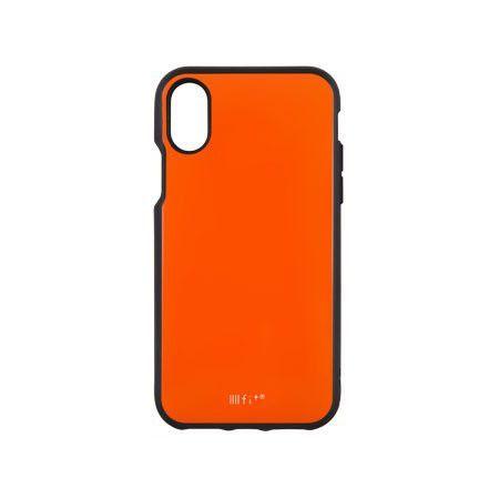 IIIIfi+ イーフィット iPhone X 対応 スマホケース IFT-05OR / オレンジ