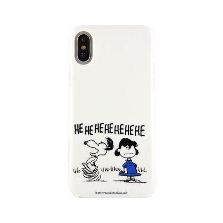 ピーナッツ iPhone X 対応 ハードケース SNG-198B / HEHEHEHE