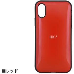 IIIIfi+ iPhone XS / X 対応 ケース IFT-27RD / レッド