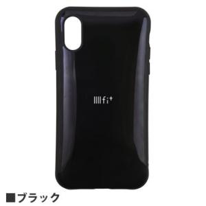 IIIIfi+ iPhone XR 対応 ケース IFT-29BK / ブラック