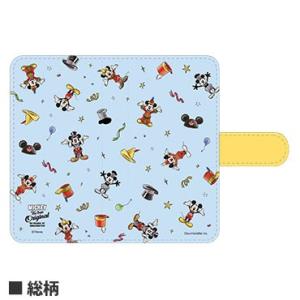 ミッキーマウス90周年デザイン/マルチフリップカバー(M) DN-575B / 総柄