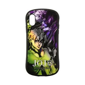 ジョジョの奇妙な冒険 黄金の風 iPhoneXR対応ハイブリッドガラスケース JJK-22F / フ...