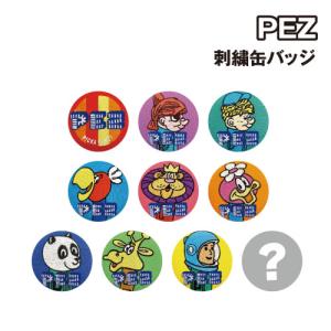PEZ 刺繍缶バッジ PZ-5542653 / 全10種 ランダム どれか1つ
