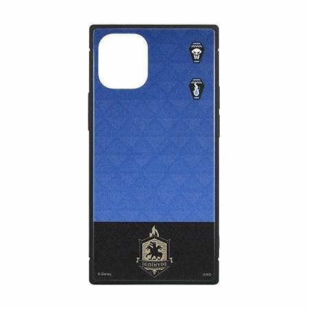 『ディズニー ツイステッドワンダーランド』／iPhone12 mini対応 スクエアガラスケース D...