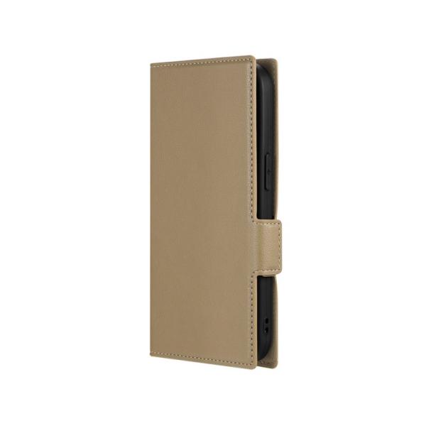 iPhone15/iPhone14対応 薄型・軽量PUレザー手帳ケース 「BOOK SLIM＆W P...