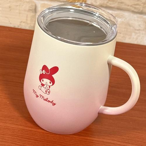 送料無料 サンリオキャラクターズ グラデーション蓋つきステンレスマグ SRSJ-1056 / マイメ...