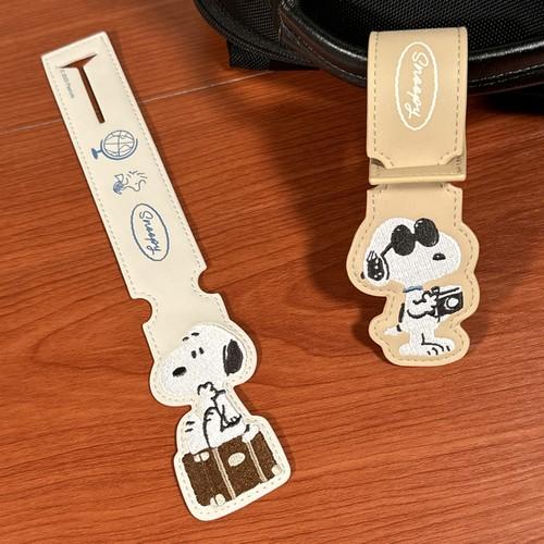 ピーナッツ/スヌーピー ラゲッジタグ SPCQ-578-9 /journeyシリーズデザイン スヌー...