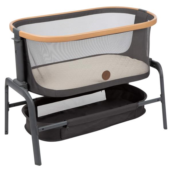 Maxi-Cosi Iora Bedside Bassinet, Essential Graphit...