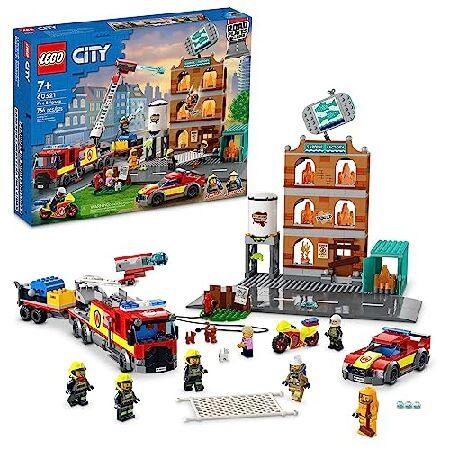 LEGO City Fire Brigade 60321 Building Kit; Multi-M...