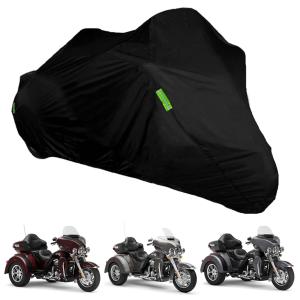 Motorcycle Cover for Harley-Davidson and Honda Tri...