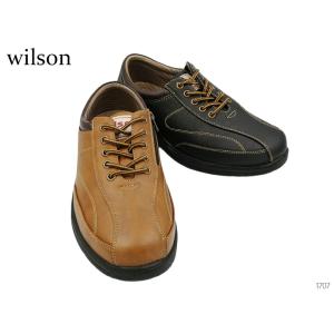 ウィルソン Wilson 1707 ウォーキングシューズ レースアップ 靴 メンズ