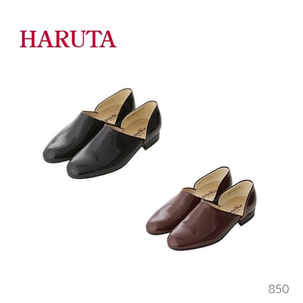 ハルタ メンズ スポックシューズ 850 HARUTA EE ドクターシューズ ブラック メンズ ロ...