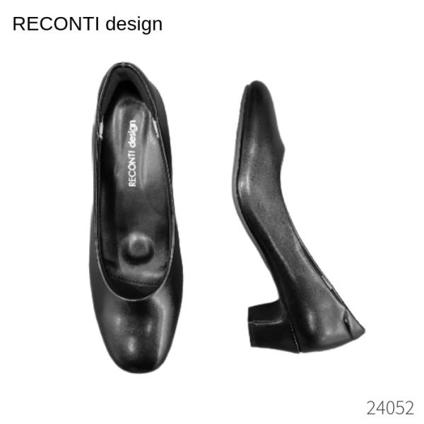 リコンティ デザイン RECONTI design 防水 パンプス レディース 3E 幅広 晴雨兼用...