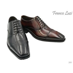 FRANCO LUZI(フランコルッチ) メンズ ビジネスシューズ 2951 ブラック ブラウン 靴