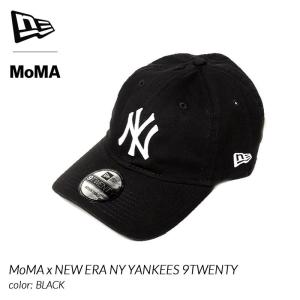 MoMA x NEW ERA NY YANKEES 9TWENTY BLACK モーマ ニューエラ ニューヨークヤンキース ( NEW YORK 黒 ブラック キャップ 帽子 CAP )｜precious-place