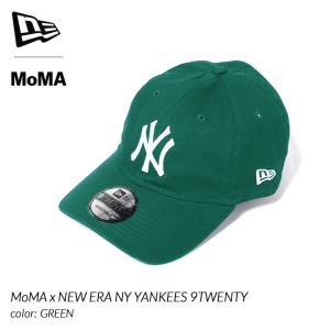 MoMA x NEW ERA NY YANKEES 9TWENTY GREEN モーマ ニューエラ ニューヨークヤンキース ( NEW YORK 緑 グリーン キャップ 帽子 CAP )｜precious-place