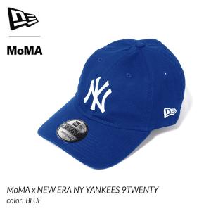 MoMA x NEW ERA NY YANKEES 9TWENTY BLUE モーマ ニューエラ ニューヨークヤンキース ( NEW YORK 青 ブルー キャップ 帽子 CAP )｜precious-place