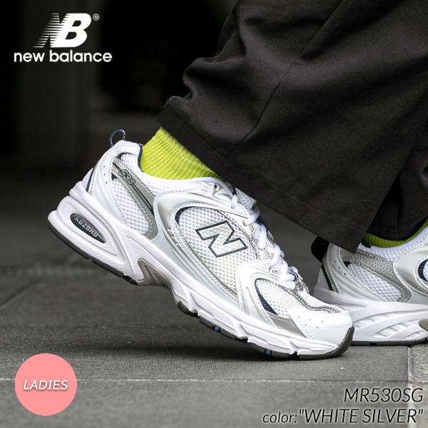 NEW BALANCE MR530SG &quot;WHITE SILVER&quot; ニューバランス スニーカー (...