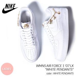 NIKE WMNS AIR FORCE 1 '07 LX "WHITE PENDANTS" ナイキ ウィメンズ エアフォース スニーカー ( 白 ホワイト 金 ゴールド DD1525-100 )