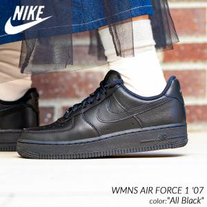 NIKE WMNS AIR FORCE 1 &apos;07 &quot;All Black&quot; ナイキ ウィメンズ エア...