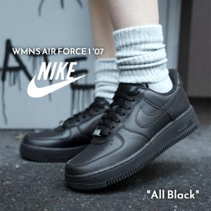 NIKE WMNS AIR FORCE 1 &apos;07 &quot;All Black&quot; ナイキ ウィメンズ エア...