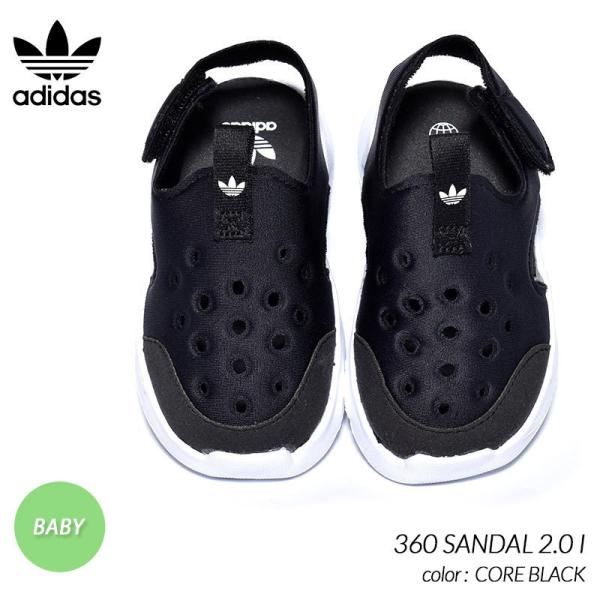 adidas 360 SANDAL 2.0 I ”CORE BLACK” アディダス サンダル キッ...