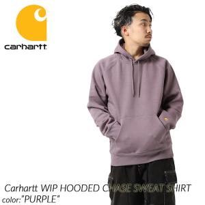 日本未発売 Carhartt WIP HOODED CHASE SWEAT SHIRT PURPLE カーハート パーカ フーディ トレーナー スウェット( 海外限定 I026384-0XVXX )｜precious-place