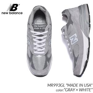 NEW BALANCE MR993GL &quot;MADE IN USA&quot; GRAY × WHITE ニュー...