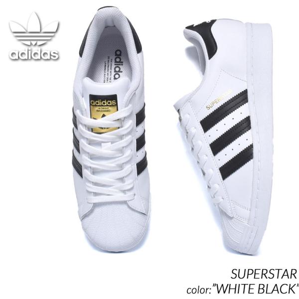 adidas SUPERSTAR &quot;WHITE BLACK&quot; アディダス スーパースター スニーカー...