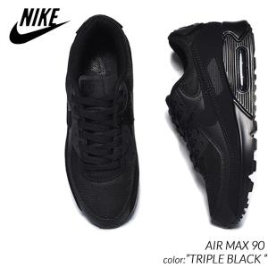 NIKE AIR MAX 90 &quot;TRIPLE BLACK&quot; ナイキ エアマックス スニーカー ( ...