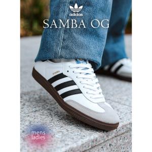 adidas Samba スニーカー ホワイト/ブラック/グレー Adidas Samba ホワイト/グレー/ブラック - メルカリ