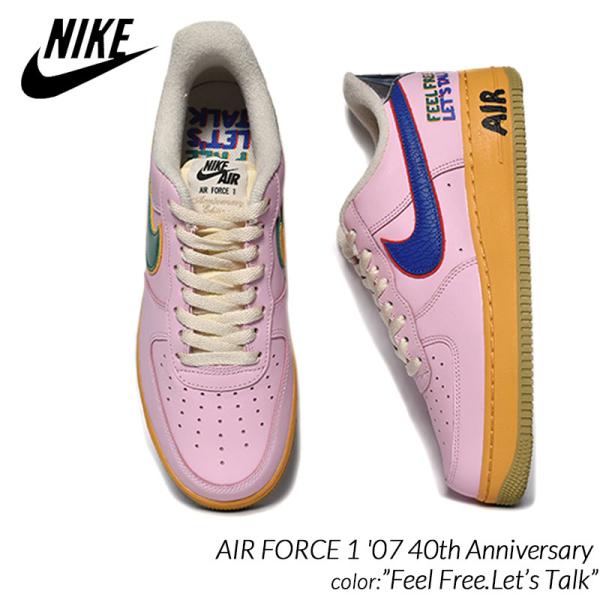 日本未発売 NIKE AIR FORCE 1 &apos;07 40th Anniversary &quot;Feel ...