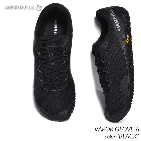 MERRELL VAPOR GLOVE 6 &quot;BLACK&quot; メレル ベイパー グローブ シューズ ス...