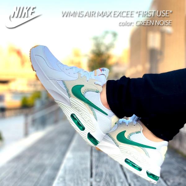 NIKE WMNS AIR MAX EXCEE &quot;FIRST USE&quot; GREEN NOISE ナイ...