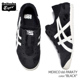 Onitsuka Tiger MEXICO 66 PARATY "BLACK" オニツカタイガー メキシコ パラティ スリッポン スニーカー ( 黒 メンズ レディース 1183B601-001 )｜PRECIOUS PLACE