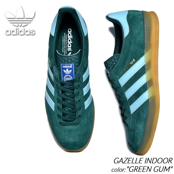 adidas GAZELLE INDOOR &quot;GREEN GUM&quot; アディダス ガッツレー インドア...