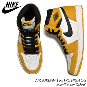 NIKE AIR JORDAN 1 RETRO HIGH OG "Yellow Ochre" ナイキ エア ジョーダン レトロ ハイ スニーカー ( イエロー 黄色 aj1 メンズ DZ5485-701 )