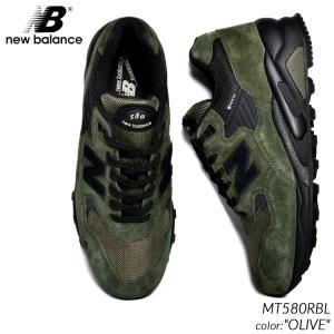 NEW BALANCE MT580RBL "GORE-TEX" OLIVE ニューバランス スニーカー ( オリーブ 緑 ゴアテックス メンズ レディース ウィメンズ D )｜precious-place