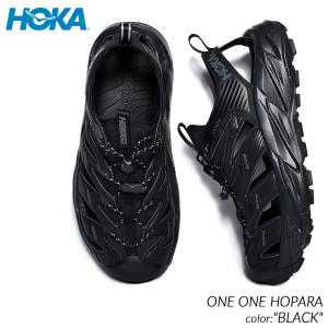 HOKA ONE ONE HOPARA "BLACK" ホカオネオネ ホパラ サンダル ( 黒 ブラック スニーカー 1123112 BCSTL )｜precious-place