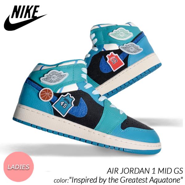 海外限定 NIKE AIR JORDAN 1 MID SS GS Inspired by the G...