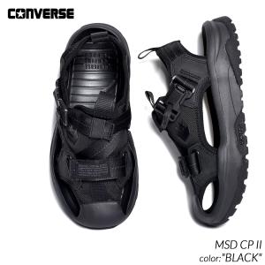 CONVERSE MSD CP II "BLACK" コンバース サンダル スニーカー ( 水陸両用 ベルト 黒 ブラック メンズ レディース ウィメンズ 34201771 )｜precious-place