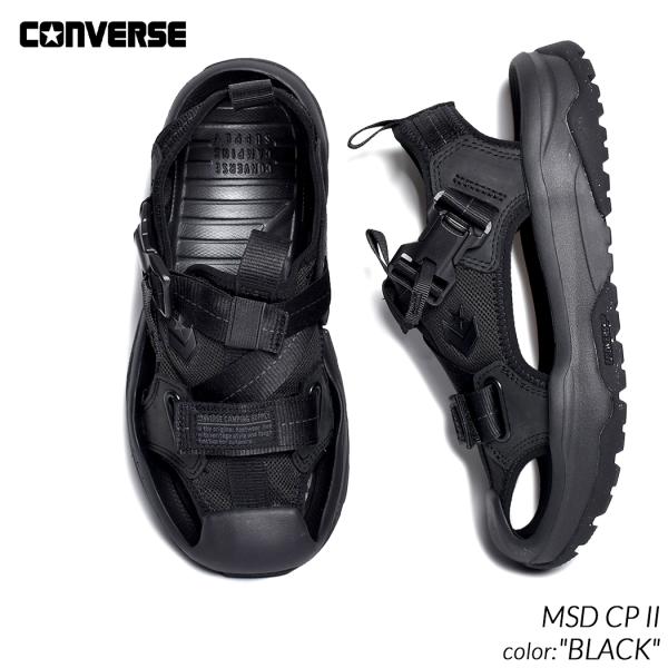 CONVERSE MSD CP II &quot;BLACK&quot; コンバース サンダル スニーカー ( 水陸両用...