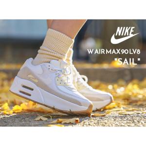 NIKE W AIR MAX 90 LV8 &quot;SAIL&quot; ナイキ ウィメンズ エアマックス スニーカ...