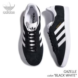 adidas GAZELLE "BLACK WHITE" アディダス ガッツレー スニーカー ( ガゼル 黒 ブラック 白 ホワイト メンズ レディース ウィメンズ BB5476 )｜precious-place