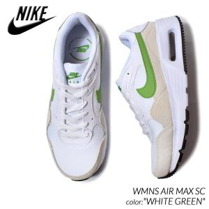 NIKE WMNS AIR MAX SC "WHITE GREEN" ナイキ ウィメンズ エアマックス スニーカー ( 白 緑 ホワイト グリーン メンズ レディース CW4554-117 )