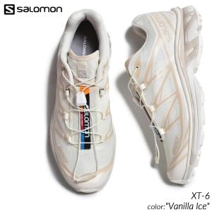 SALOMON XT-6 "Vanilla Ice" サロモン スニーカー ( 白 ホワイト バニラアイス シューズ 靴 メンズ レディース ウィメンズ L47445300 )｜precious-place
